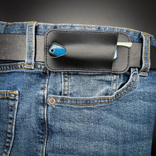 Load image into Gallery viewer, Leather belt sheath for the Les Fines Lames knife