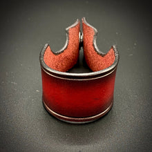 Load image into Gallery viewer, Leather Pipe Rest with Cigar Notch