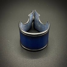 Load image into Gallery viewer, Leather Pipe Rest with Cigar Notch