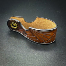 Load image into Gallery viewer, Leather Pipe Rest with Cigar Notch